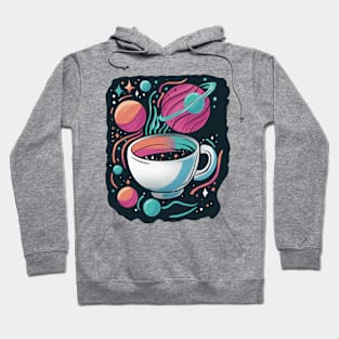 Space Coffee Cup Hoodie